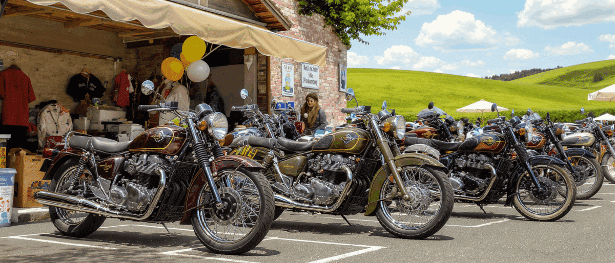 découvrez notre sélection de motos vintage d'hier, désormais à des prix abordables. investissez dans des classiques intemporels, alliant charme rétro et potentiel de valorisation. ne laissez pas passer l'occasion de posséder une pièce d'histoire sur deux roues !