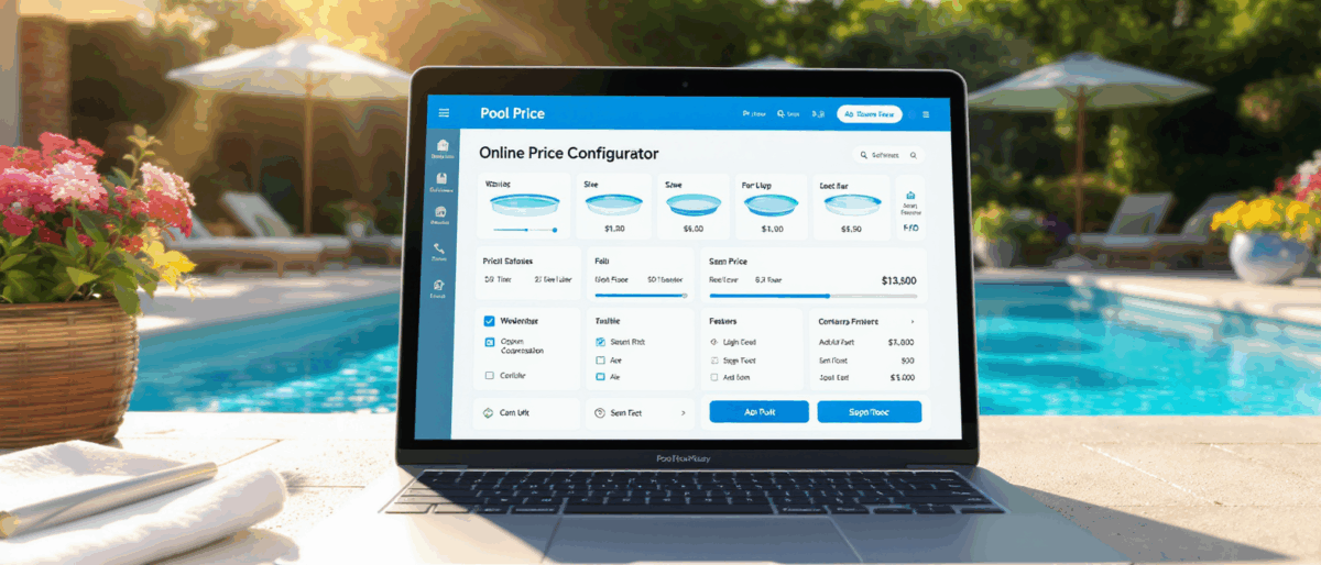 obtenez votre devis piscine en quelques clics grâce à notre configurateur de prix en ligne. simple, fiable et accessible, il vous permet de personnaliser votre projet et d'estimer le coût de votre future piscine en toute transparence.